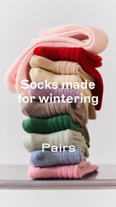 Ad 202: Merino stack, “Socks made for wintering”