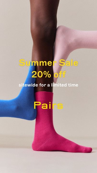 Ad 422: Blue and pink, “20% off”