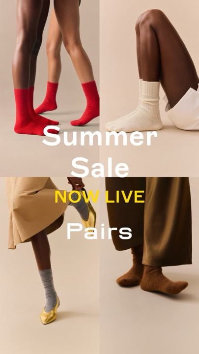 Ad 433: “Summer Sale Now Live”, four-panel video